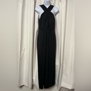 Donna Karan Women’s Black  Halter Jumpsuit (No Belt) Size 6